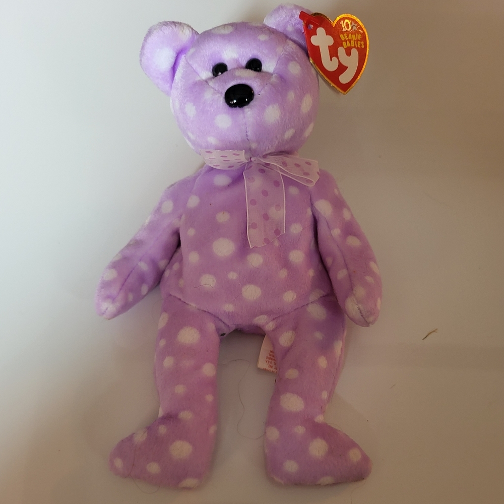 Ty Beanie Baby Bear Toast